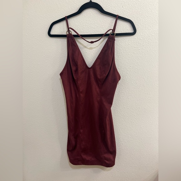 Free People Dresses & Skirts - free people intimatley bodycon burgundy dress